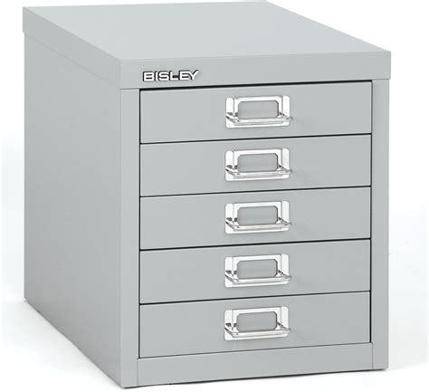 bisley 5 drawer steel desktop multidrawer storage cabinet|bisley 5 drawer metal cabinet.